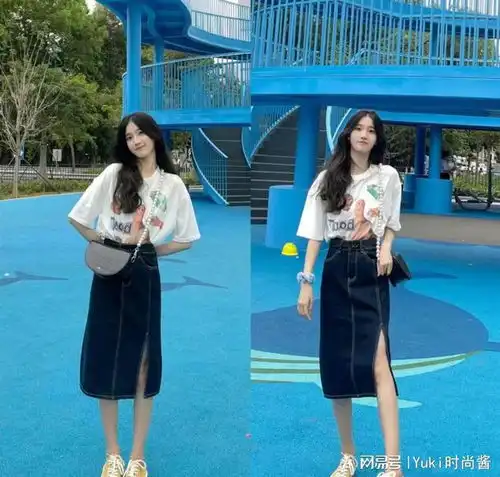 夏天真是太适合穿裙子了,试试这几款开叉裙,优雅又有女人味