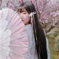 粉色系女生头像古风微信头像图片大全
