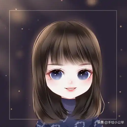 你的微信头像该换啦,减龄气质女生的真人手绘头像,准备迎接2022