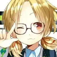 戴眼镜的动漫女孩头像微信头像图片大全