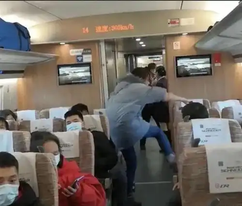 女子高铁不戴口罩大闹车厢,还打哭前来劝阻的乘务员,自称是泼妇