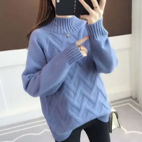有一种美,叫水貂绒毛衣三四十女人穿这,温婉又迷人