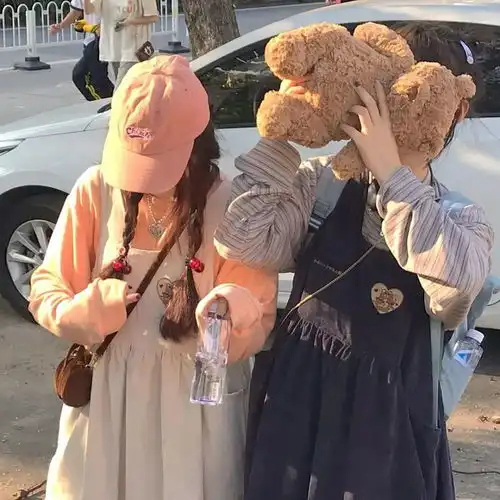 漂亮妹妹闺蜜头像