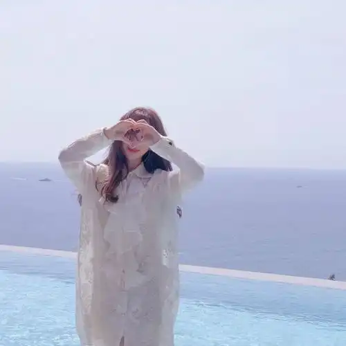 唯美海边头像