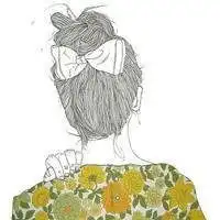 短发黑白头像女生冷酷背影微信头像图片大全