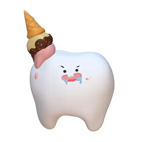 可爱软妹小牙齿3d建模头像