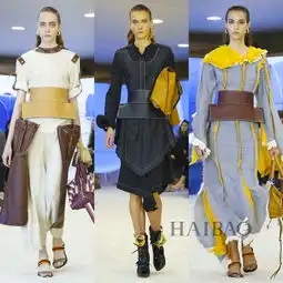 探索新一层次的时装离岸罗意威loewe2017春夏女装秀,海报网带你亲临2017春夏巴黎时装周