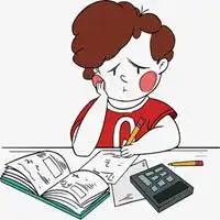 作业多表示苦恼的图片卡通微信头像图片大全