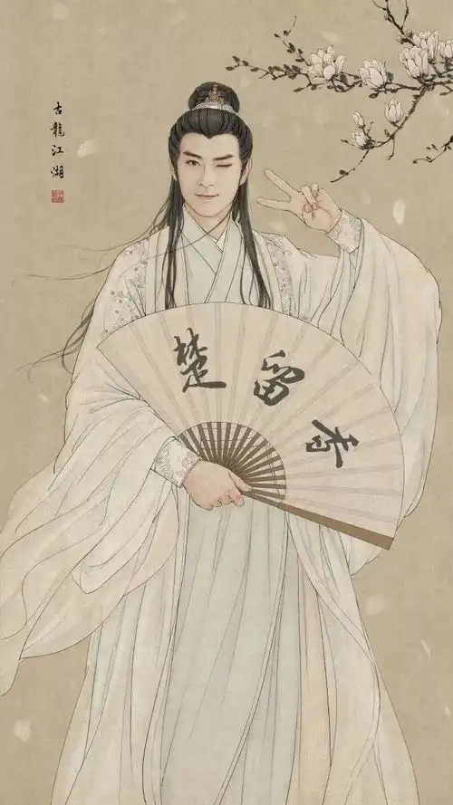 90后姑娘用古风线条,画出女子极致的美,每一张都惊艳到窒息