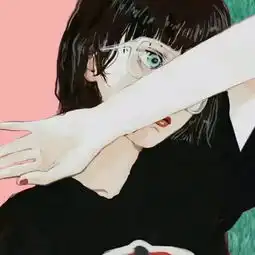 插画物语我不在乎