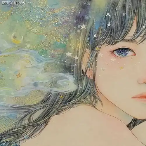 梢子她笔下的日系少女太美了,让人一眼着迷