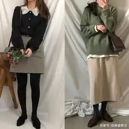 秋季少女感,从学院风穿搭入手减龄不幼稚,大方气质不撞衫