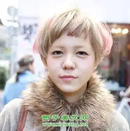 2013女生修颜瘦脸短发发型6