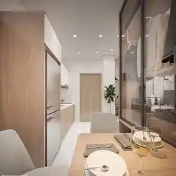 小户型餐厅厨房的解决方案,弹丸之地也能五脏俱全