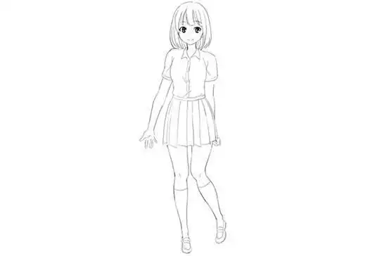 精选动漫制服怎么画