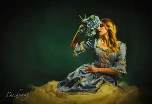 油画风乌克兰女孩