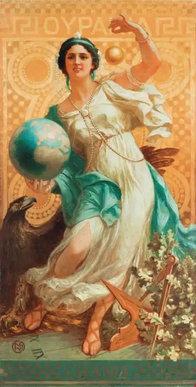 文艺复兴地中海美少女人物油画线上画展人物油画作品欣赏航海商人