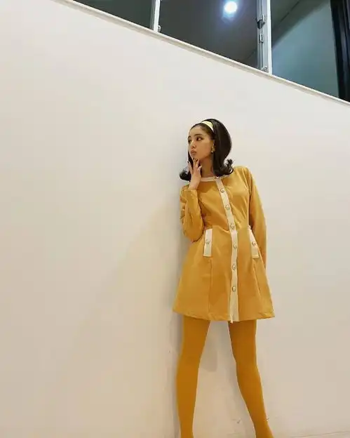 组图新木优子拍摄美妆广告ins晒广告造型花絮