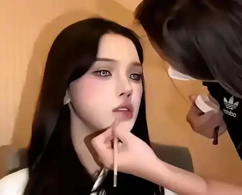 机器人都造假北京工业机器人大会,美女机器人是模特扮,很逼真
