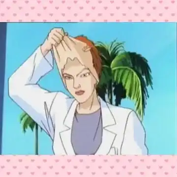 性感美女面具变装动画