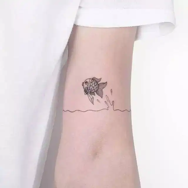 谁说纹身就一定要霸气,可爱点也很好嘛