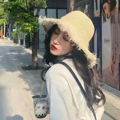 优雅气质头像帽子控