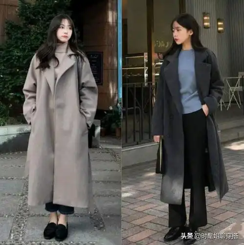 这么高级感的穿搭,很适合简约的姑娘,百搭又保暖,温柔又显气质