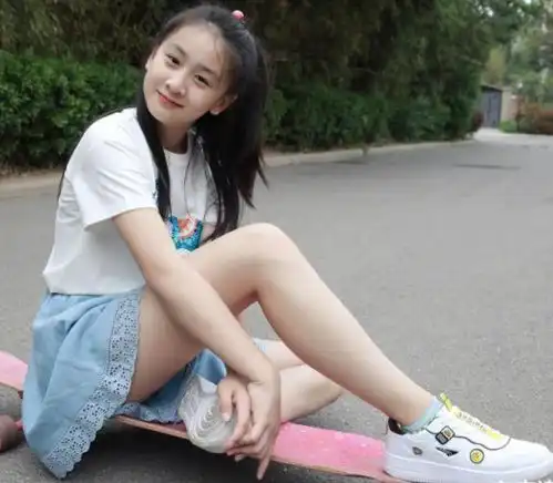 风一样的女子长大啦,12岁森碟身高长到170,颜值持续在线