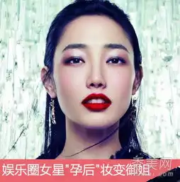 清纯女星产后潮妆pk性感红唇变御姐