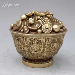 黄铜招财进宝聚宝盆