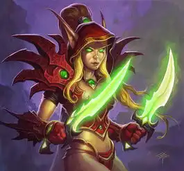 暴雪新手游炉石魔兽英雄截屏及原画赏