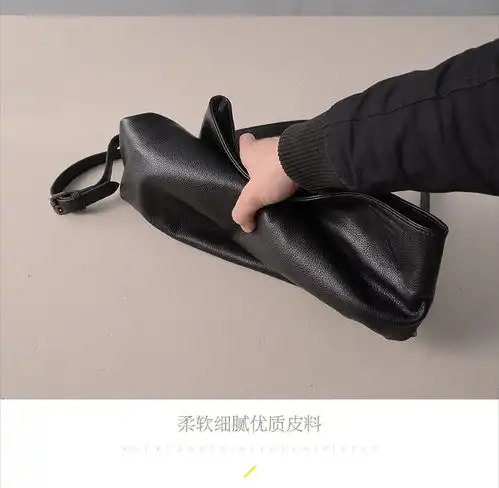 新款真皮女包复古时尚头层牛皮手提包折叠简约女士单肩斜挎包h021x