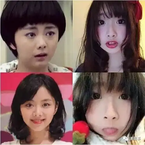 那些长朝天鼻猪扒鼻的明星们,美女大美女也许只差一个美鼻子