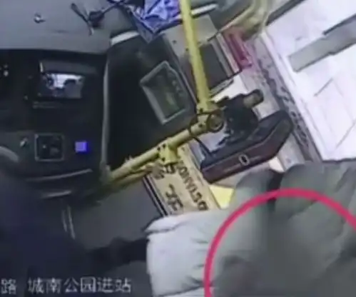 坐过站,司机不给停车,女子直接用开水烫司机