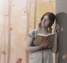 photoshop合成梦幻森林中的国外女生照片3