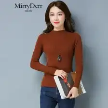 品牌羊毛衫女蓝色