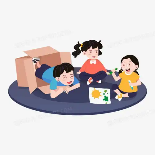 儿童玩耍人物场景元素png图片素材免费下载人物png30003000像素熊猫办公