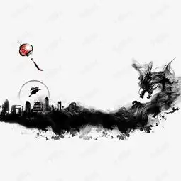 手绘水墨中国龙素材图片免费下载高清png千库网图片编号8326910