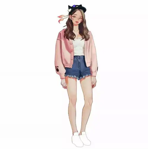 韩国小伙把前任女友都画成插画,淑女妖精全都有