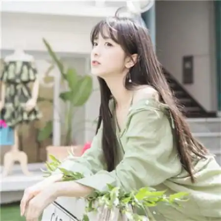 清新青春女生头像,长发时尚特别的有气质的