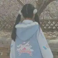 背影马尾头像女生微信头像图片大全