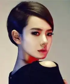 女生短发波波头凸显清爽少女范