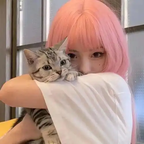 头像图片丨女生头像丨可爱的猫系女头1214