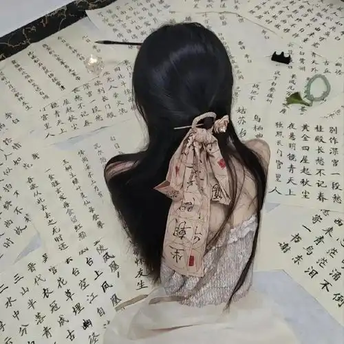 高级感背影头像