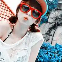 情侣头像白色衣服清新微信头像图片大全