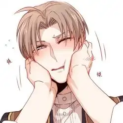 插画动漫二次元男生头像