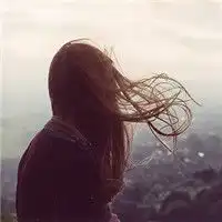 唯美意境女生头像消散的诺言