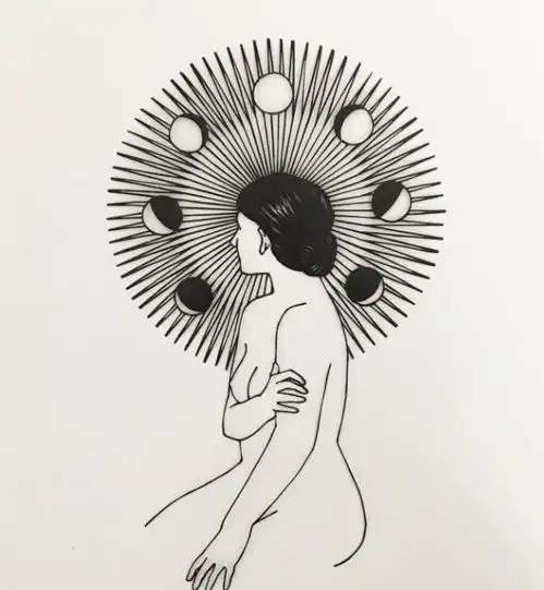 女孩用刻刀画插画,缠着创口贴的手指,让人心生敬意