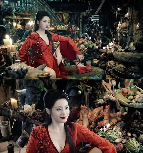 网评最适合古装红衣女星top10李沁白鹿上榜,迪丽热巴第二,冠军果然是她