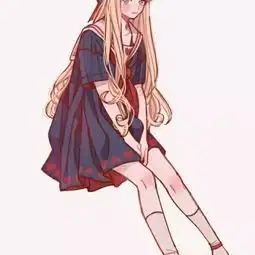 粉色系时尚女生手绘动漫头像爱你一生不变